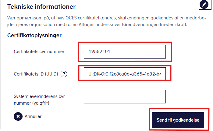 Gyldige aftaler