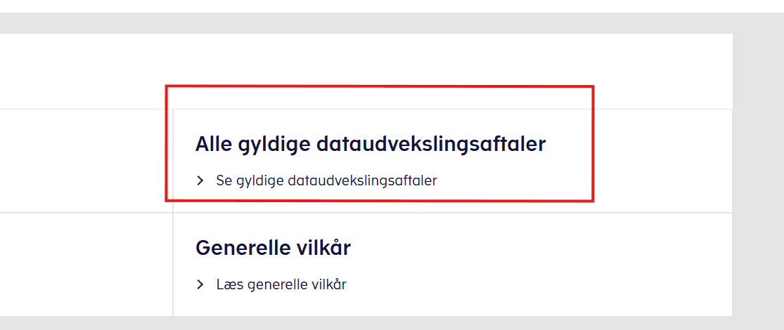 Gyldige aftaler